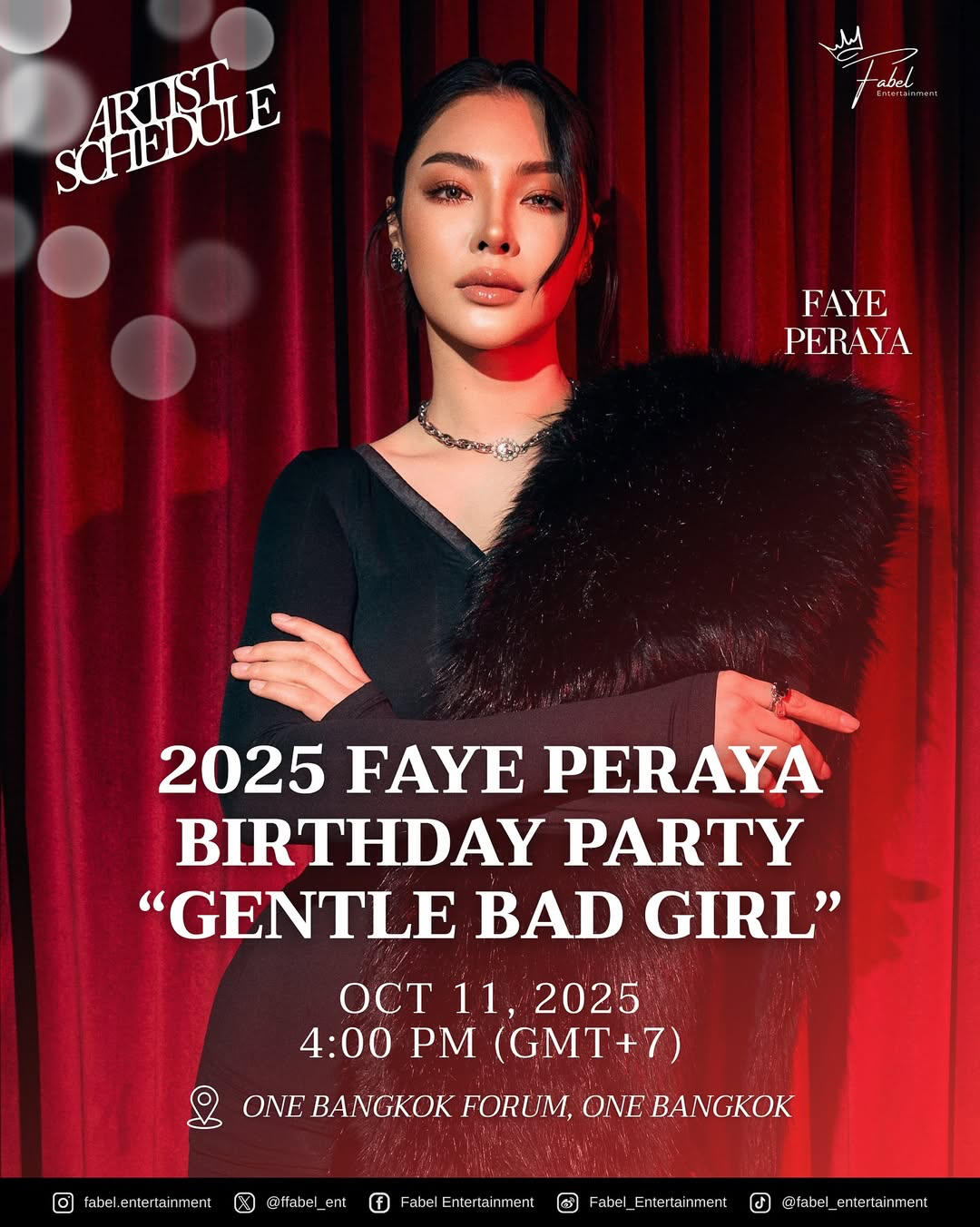 #FayeGentleBadGirlParty