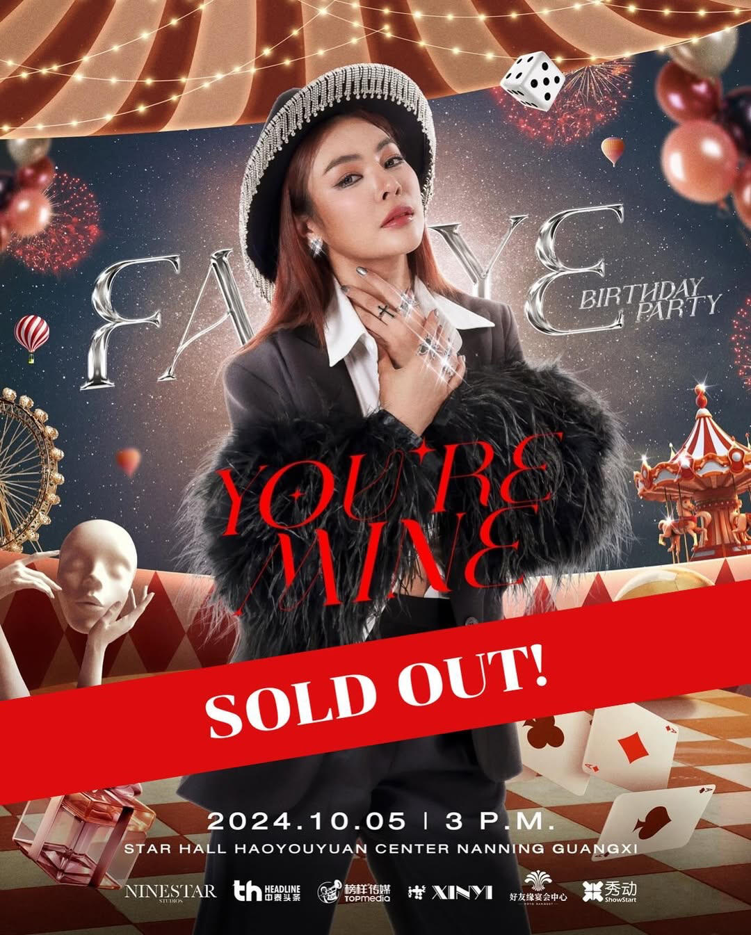 You&#39;re mine : Faye Birthday Party, Nanning