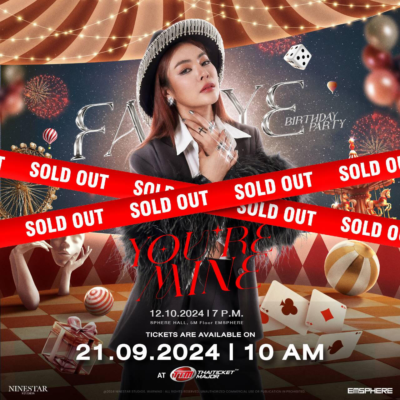 You&#39;re mine : Faye Birthday Party, Bangkok