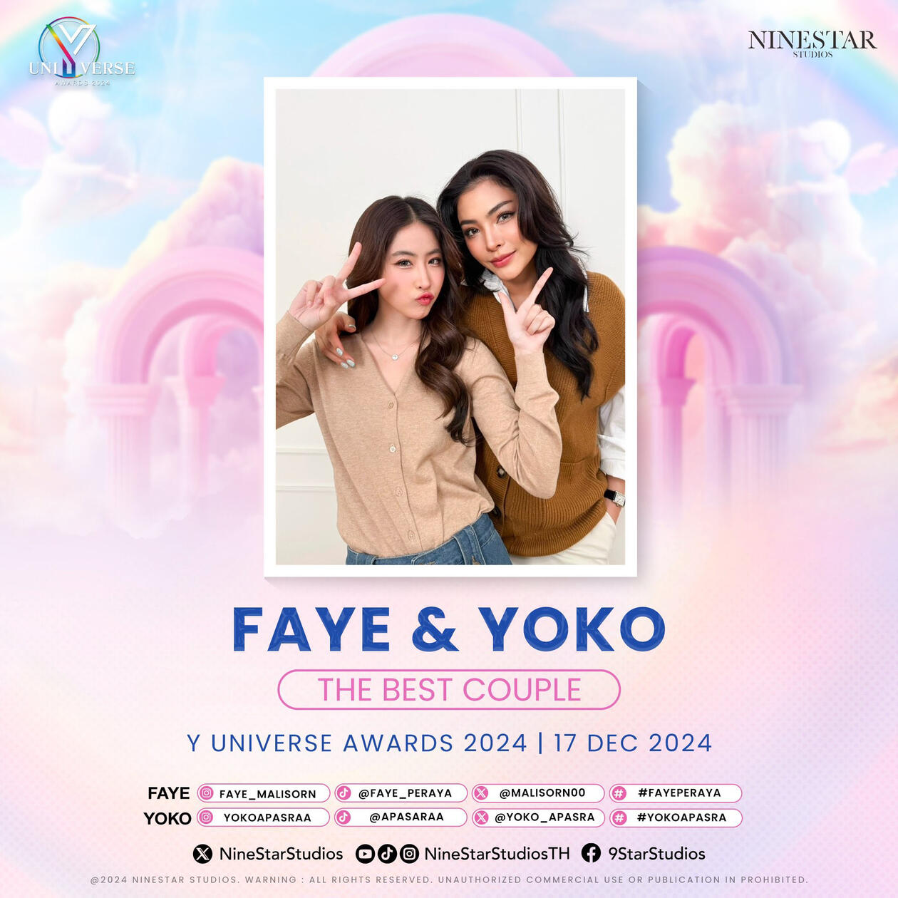 Y Universe Awards - The Best Couple